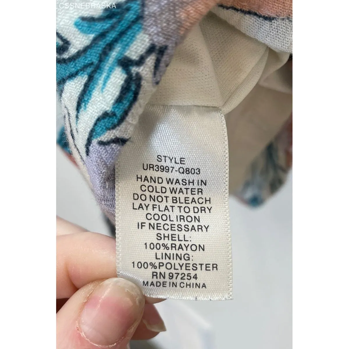 ONE‎ LOVE CLOTHING Floral Rayon Lined Romper Off Shoulder One Piece - Size Small - Image 6