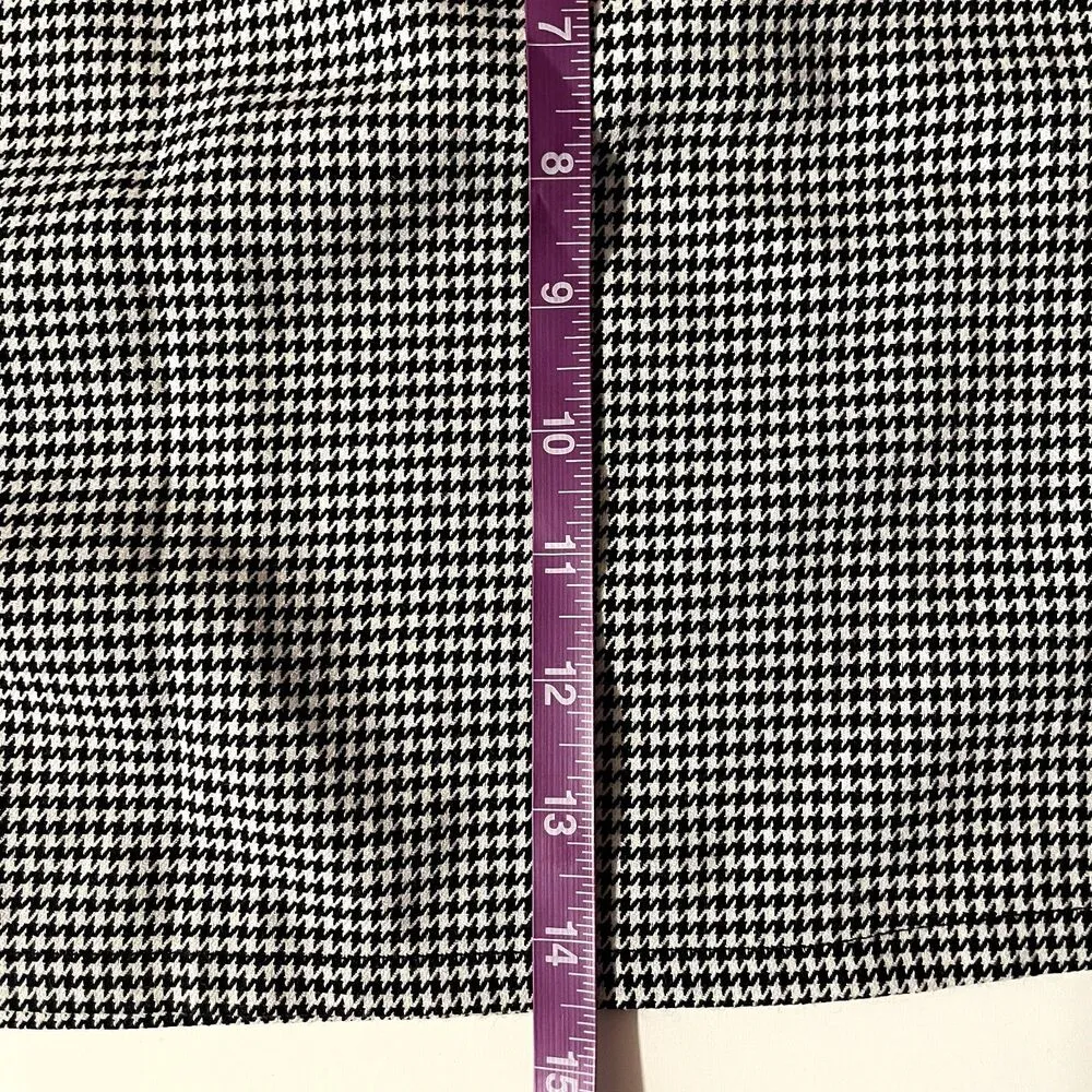 Forever 21 Houndstooth Mini Skirt Size S NWT - Image 8