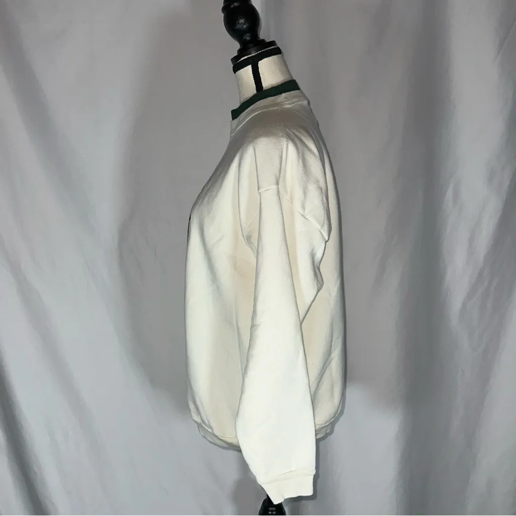 M & C Energy Sportswear • Grandkids Apple Of My Eye Sweater Grannycore Size PL Red - Image 4