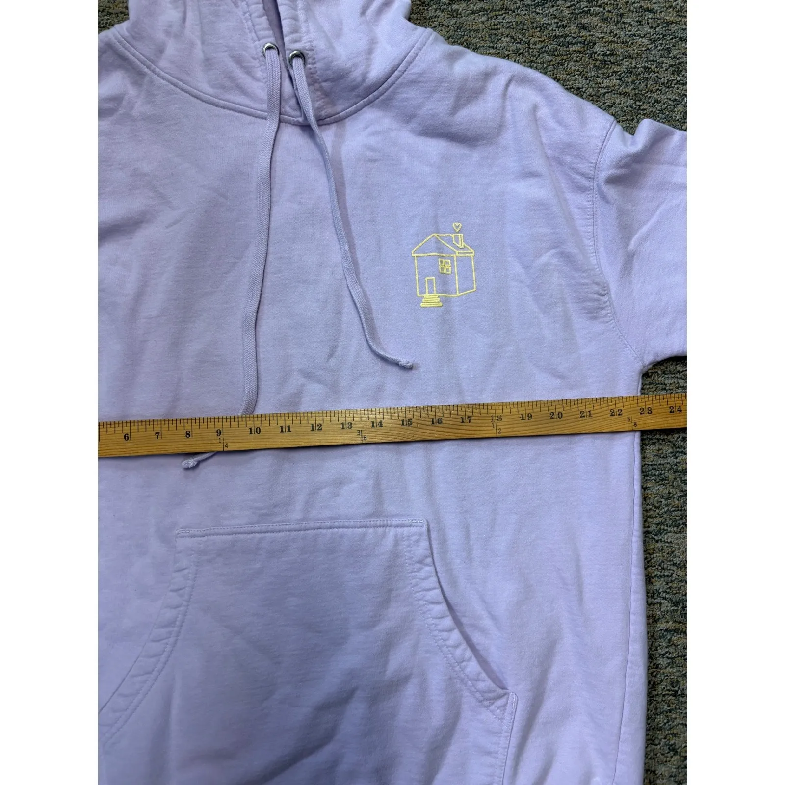 Harry Styles Love Of My Life Hoodie Lilac Graphic Tour Sweatshirt XL - Image 8