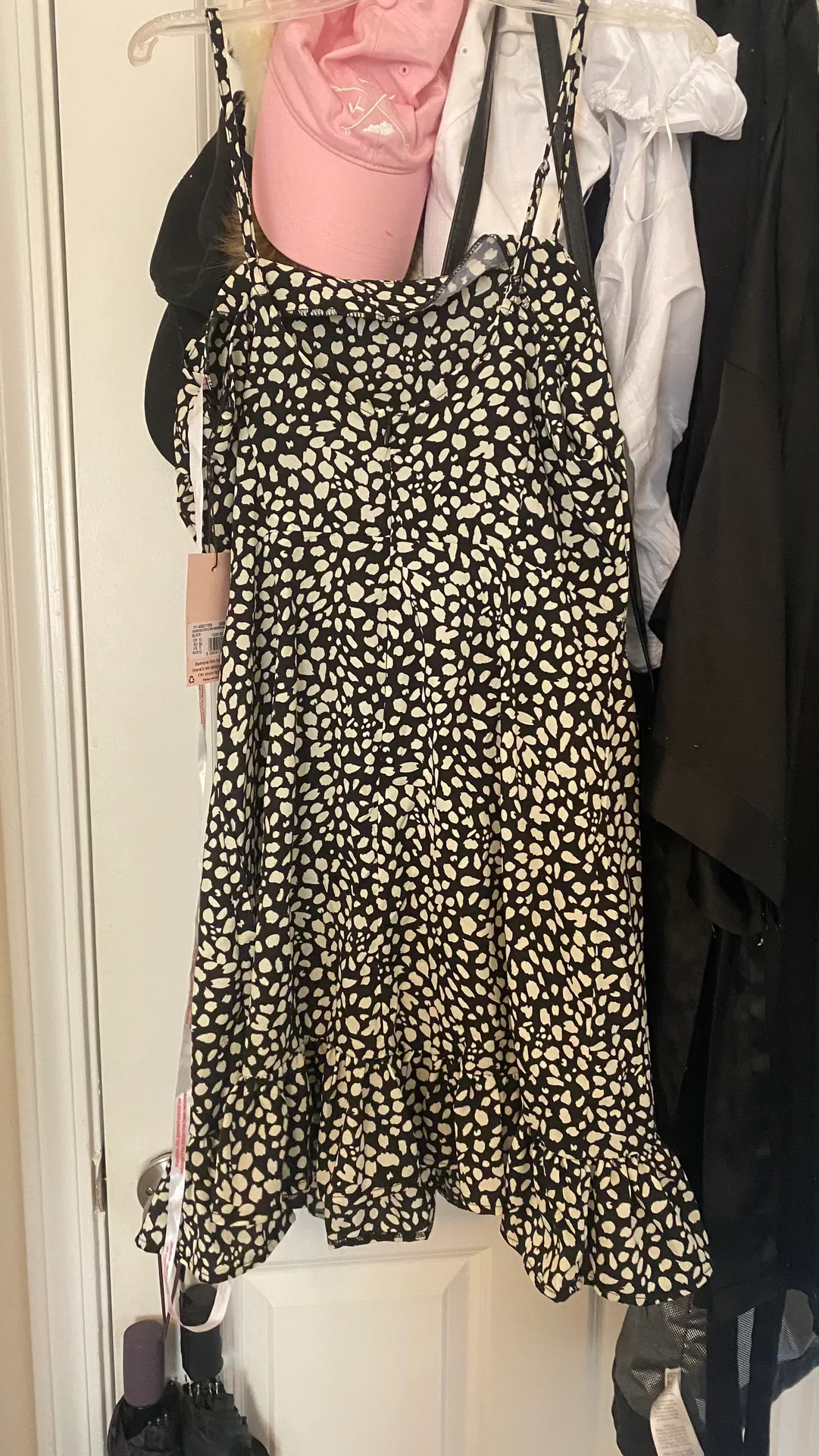 Misguided Dalmatian Print Dress - Image 4
