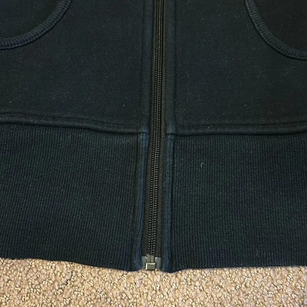 Lululemon Women’s Black Heavyweight Scuba Zip - Image 4