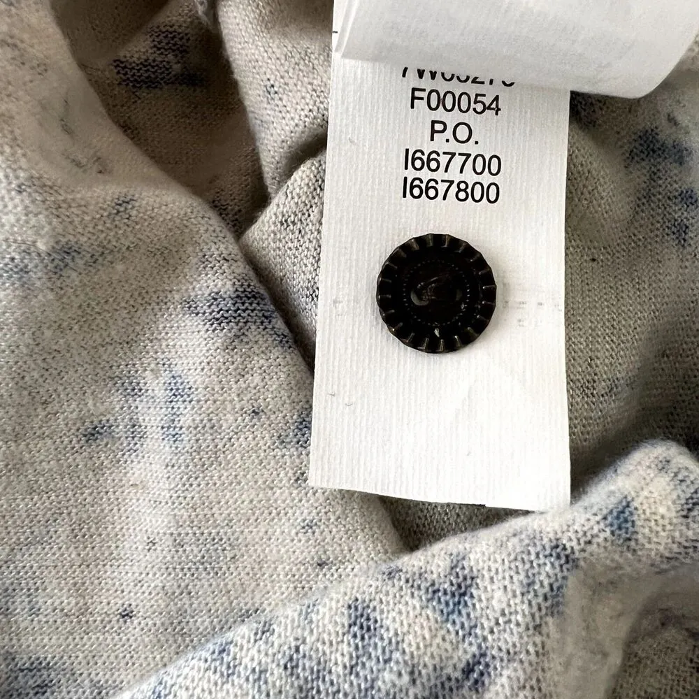 Lucky Brand Linen Floral Patterned Bali Knit Top - Image 8