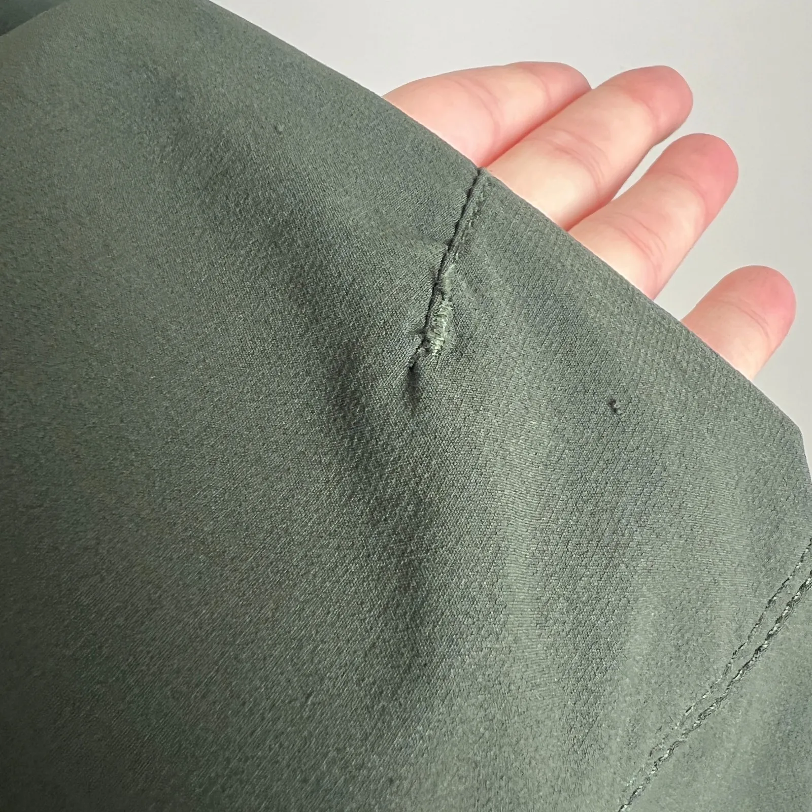 Duluth Trading Flexpedition Pants Womens 2x32 Green Bootcut Outdoor Hiking Nylon Size 2 - Image 5