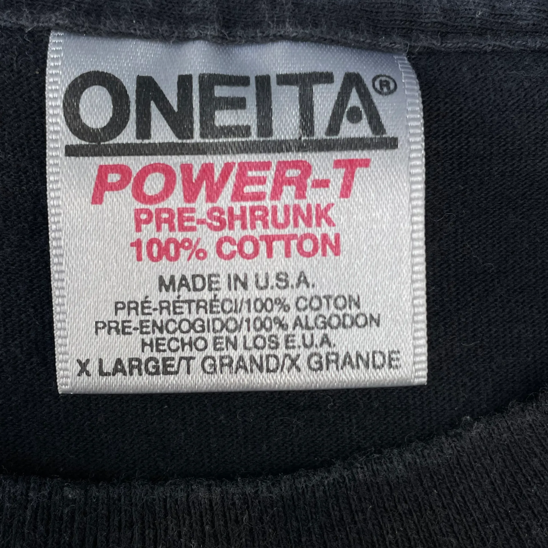 Vintage 90s Laguna Peak Challenge Black Oneita Graphic T - Image 4