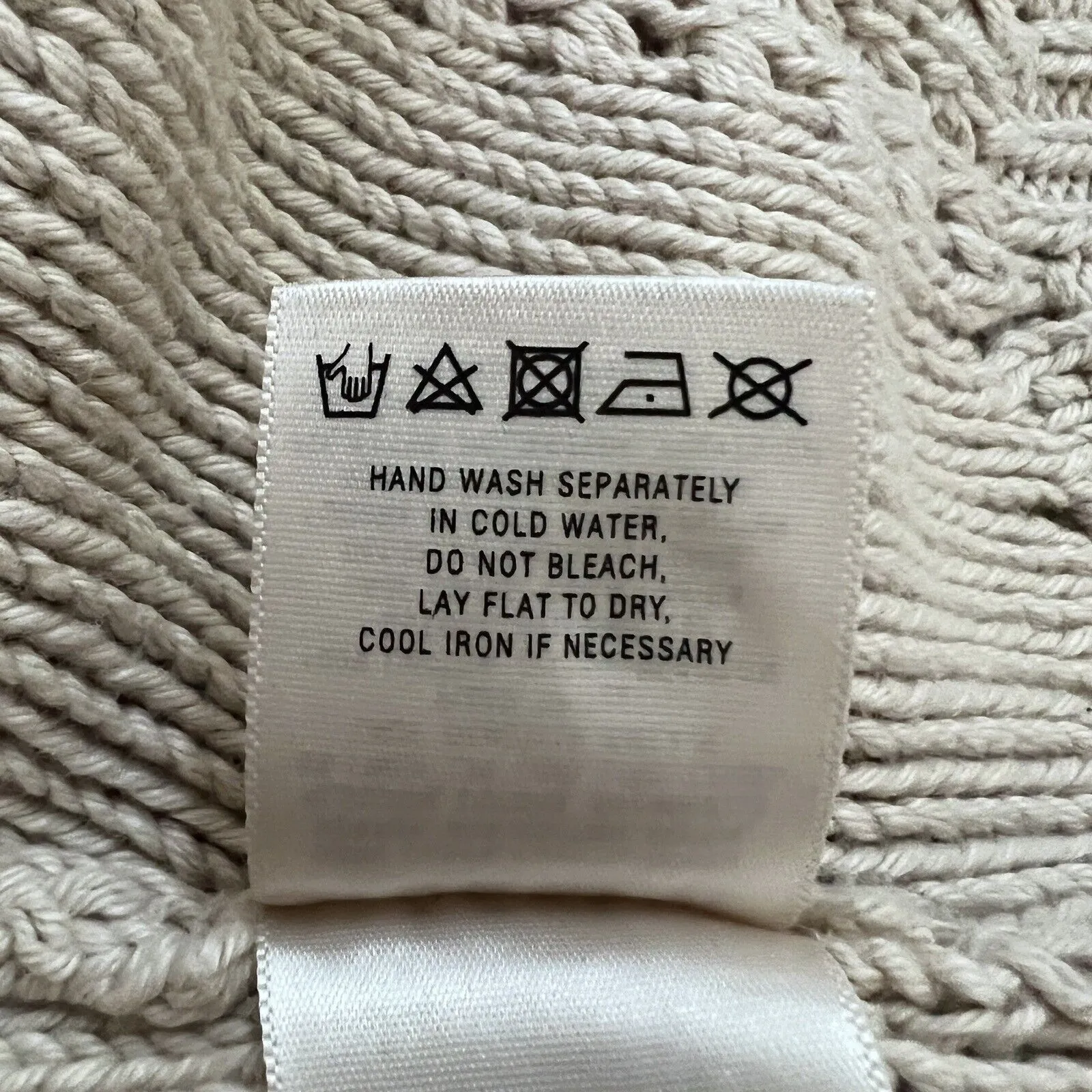 Anthropologie Angel of the North Sweater Womens XS Cream Ivory Romantic Bohemian - Image 10