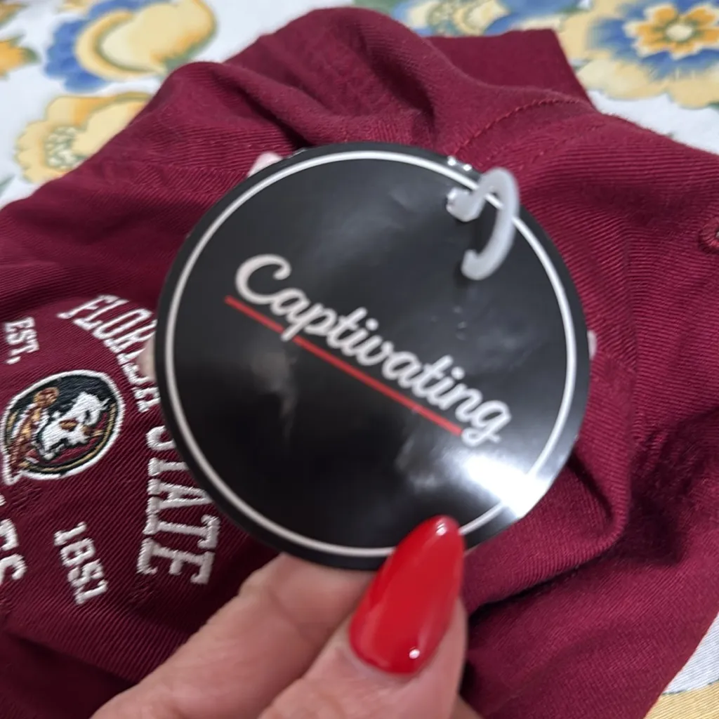 Captivating Florida State Seminoles NWT hat adjustable strap unisex - Image 13