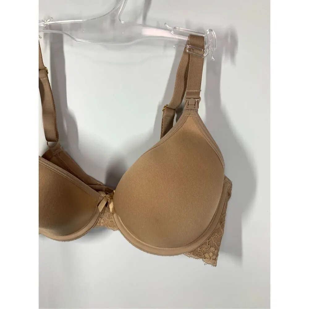 Rosie Pope maternity nursing bra size 36C Tan - Image 4
