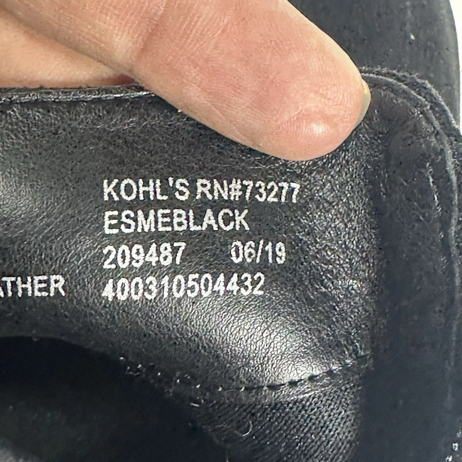 Sonoma Goods For Life Women’s Esme Ankle Boots – Black Suede/Textile Size 8.5 M - Image 10