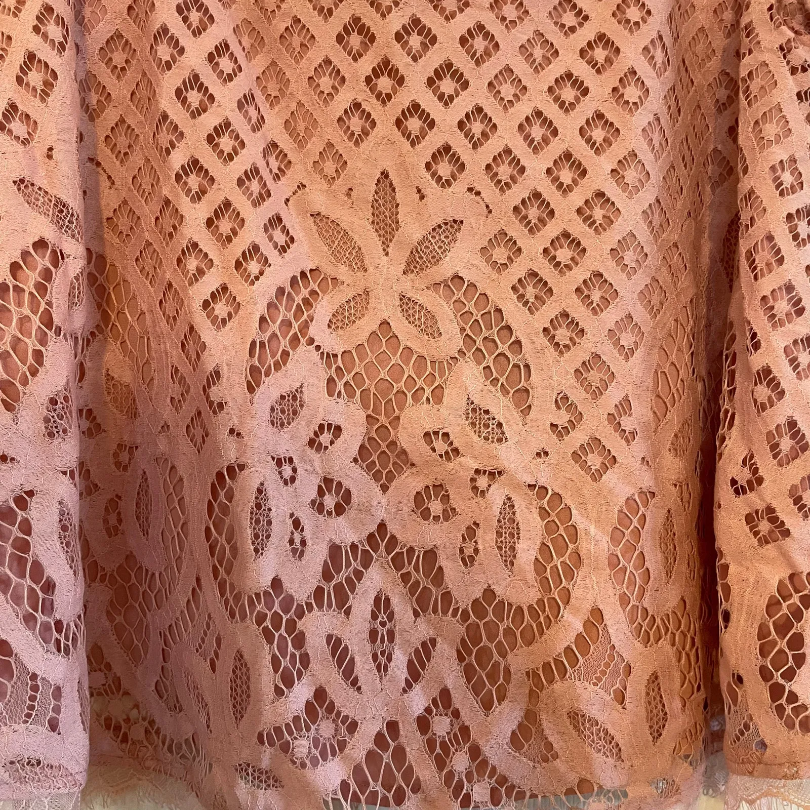 NWT GREYLIN Tremaine Off The Shoulder Short Sleeve Top Sz M Blush - Image 4