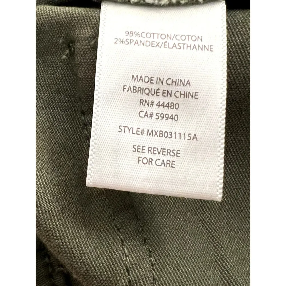 Love fire high rise army green cargo pants - Image 4