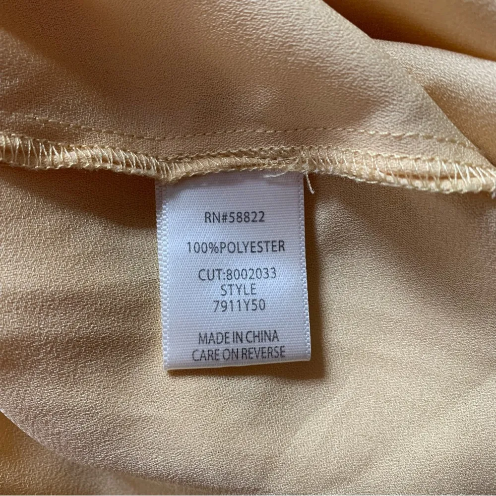 Max Studio Yellow Floral Midi Dress - Image 6