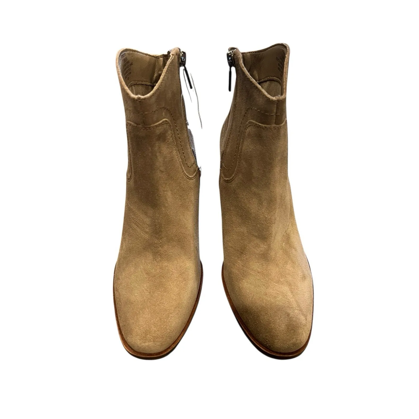 Lucky Brand  Wadier Suede Wedge Ankle Bootie Western Boots Size 7.5 NEW - Image 3