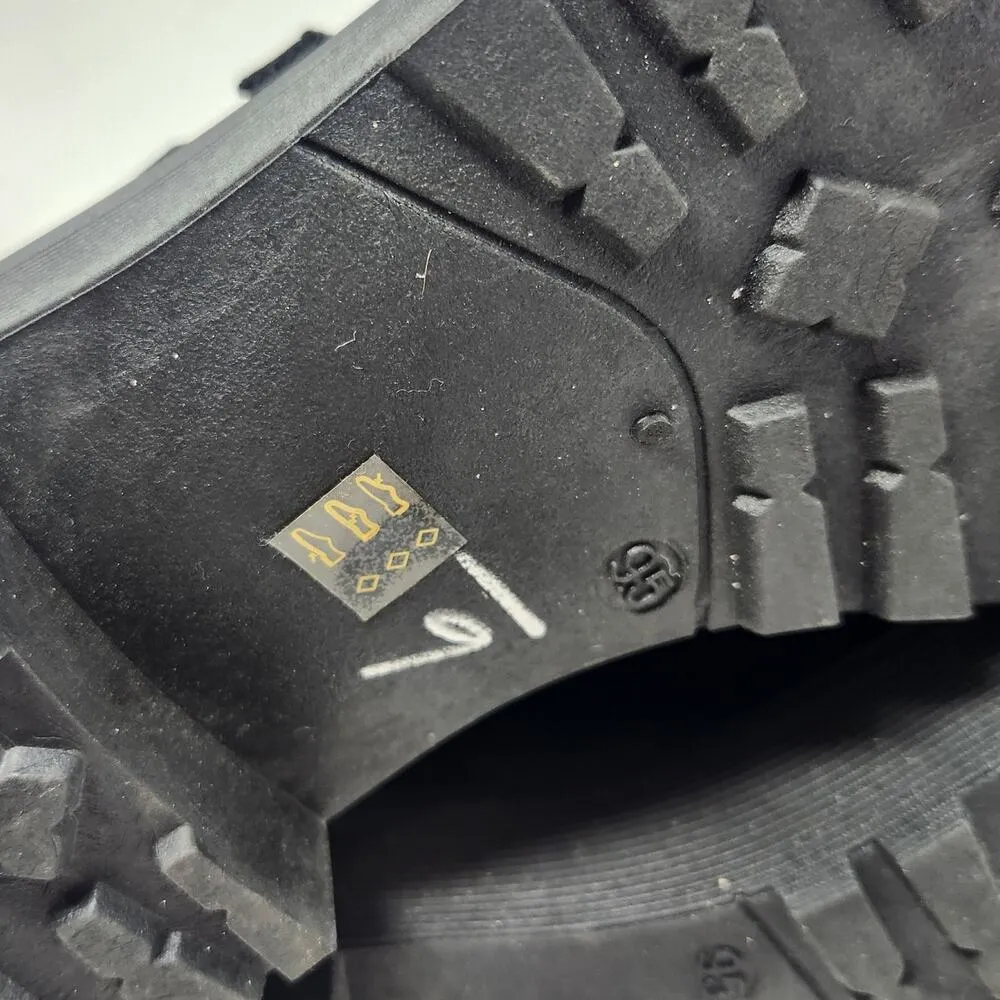 Y2K Dirty Laundry Double Strap With Buckle Leather Platform Heels Black Size 9.5 - Image 11