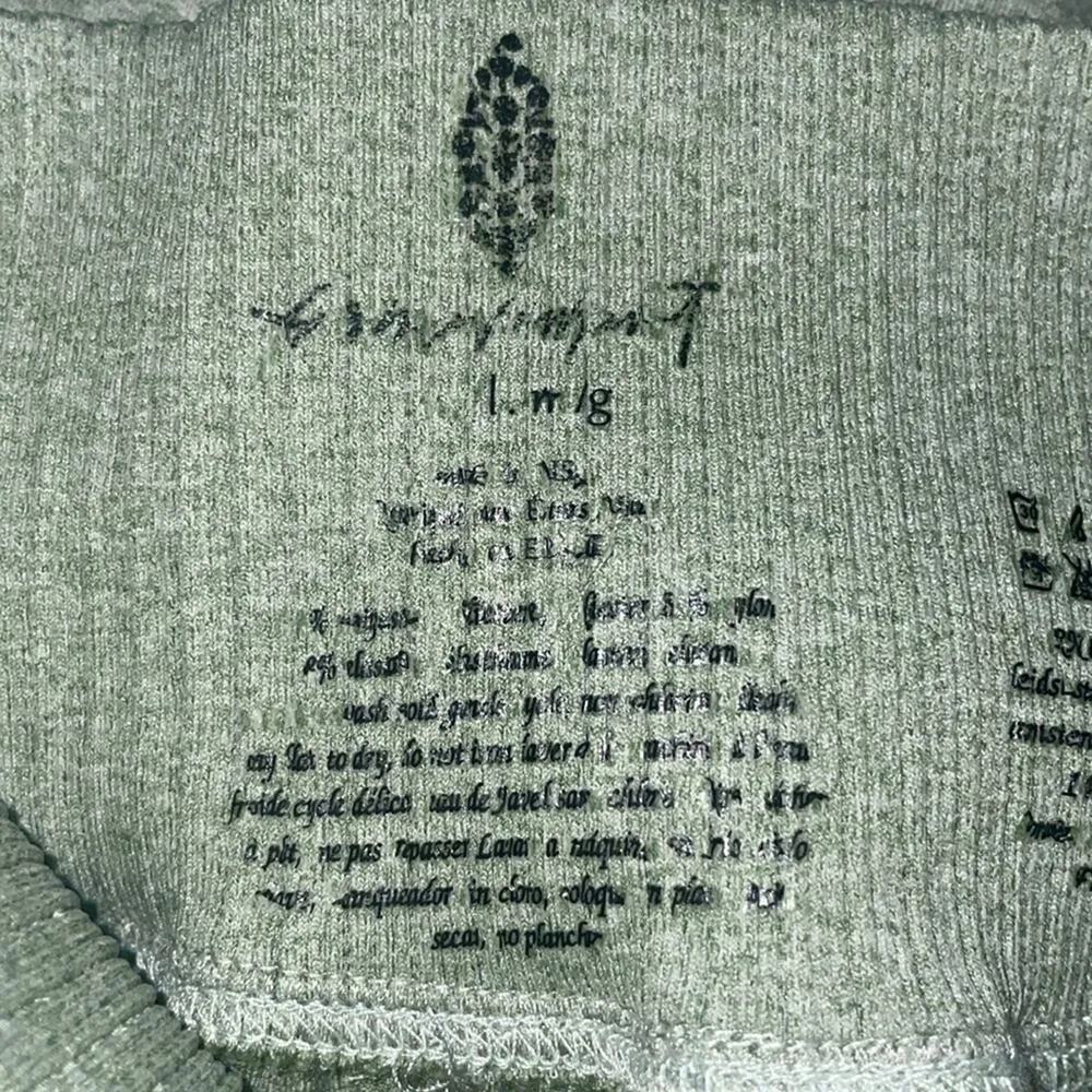 Free People Movement Women’s Sz M / L High Plank Leggings NWT Heather Jalepeno Green Size M - Image 4