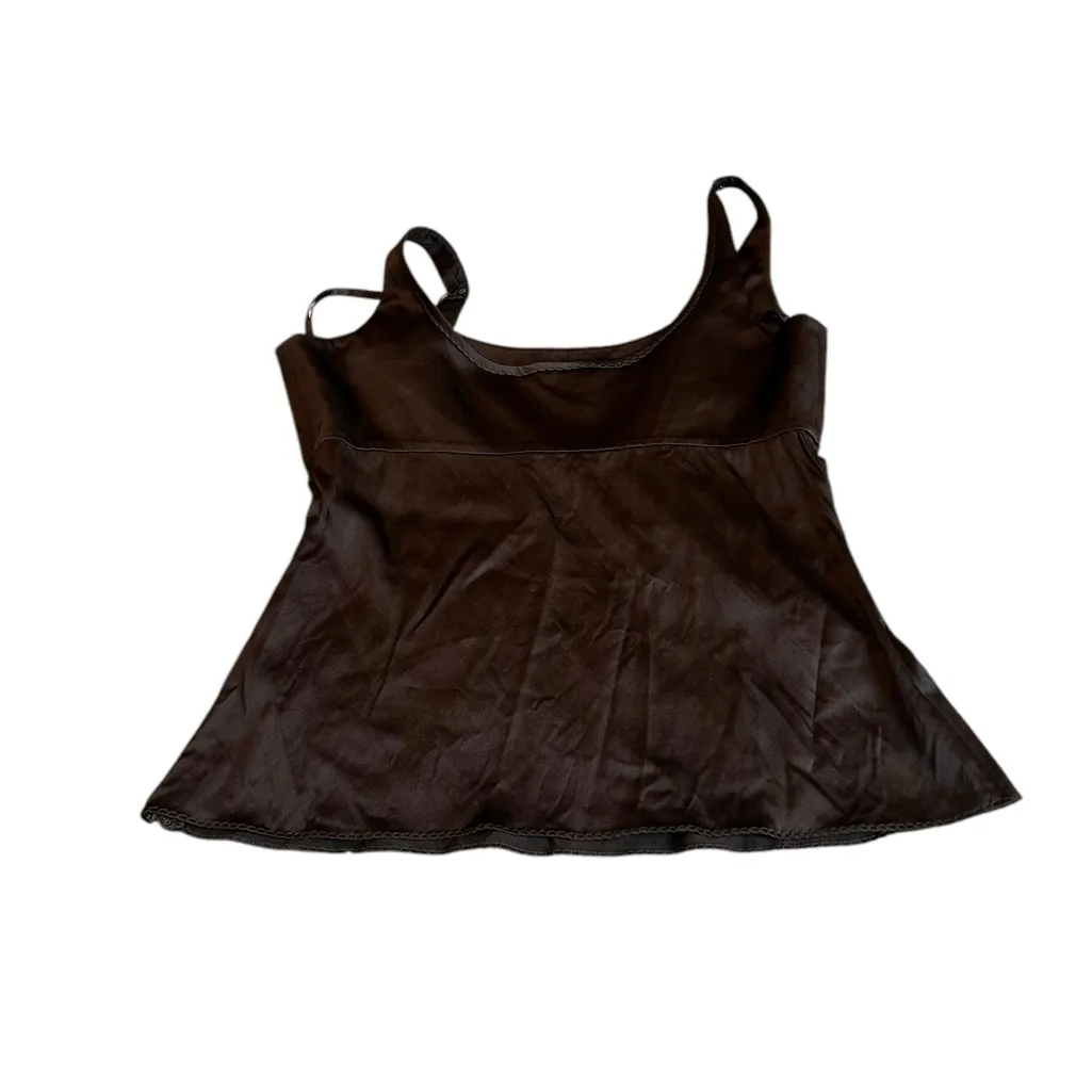 3/$15 ELIE TAHARI silky brown tank - Image 4