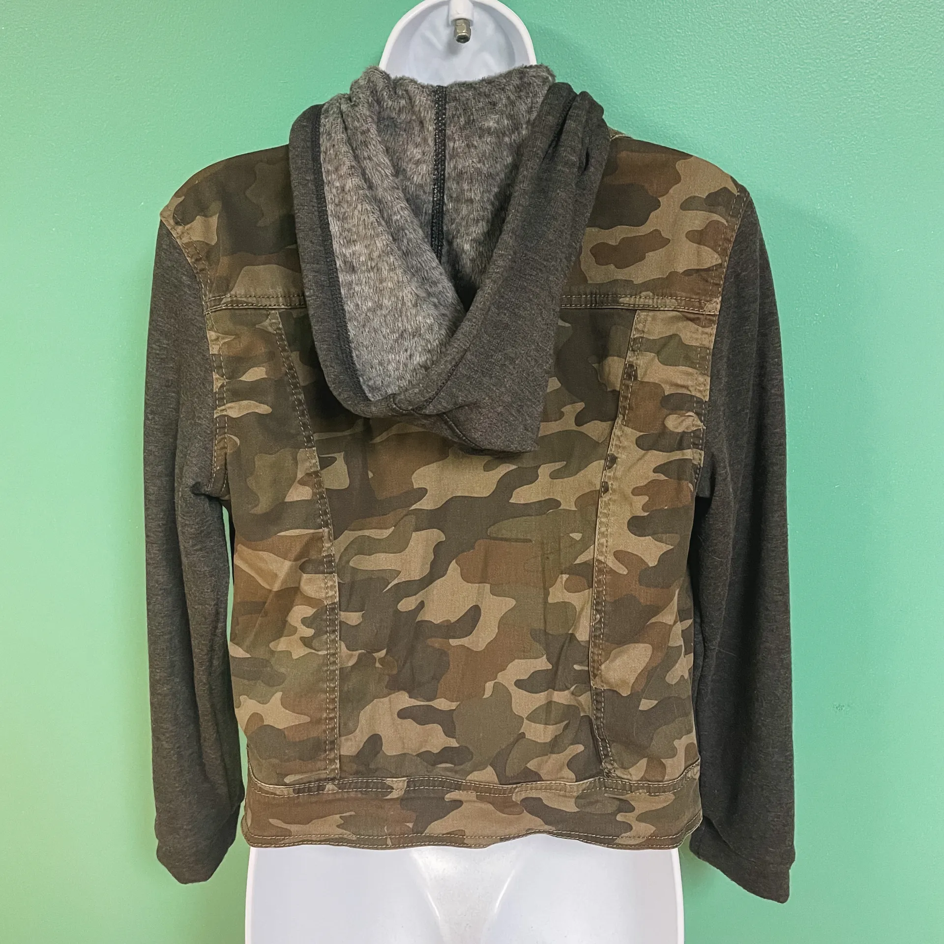Camo Knit Sleeve Dreamer Jacket - Image 4