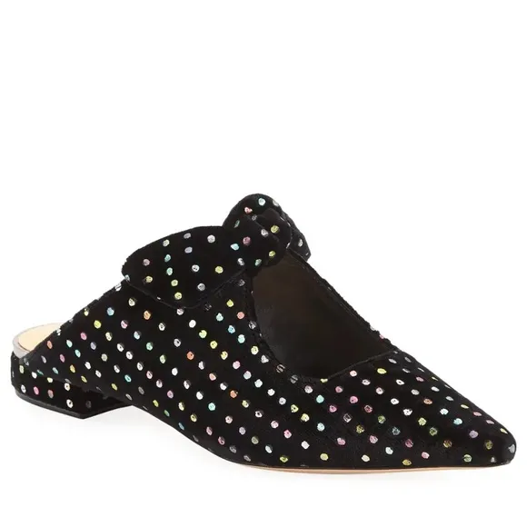 ALEXANDRE BIRMAN Evelyn Embellished Bow Mules - Image 8