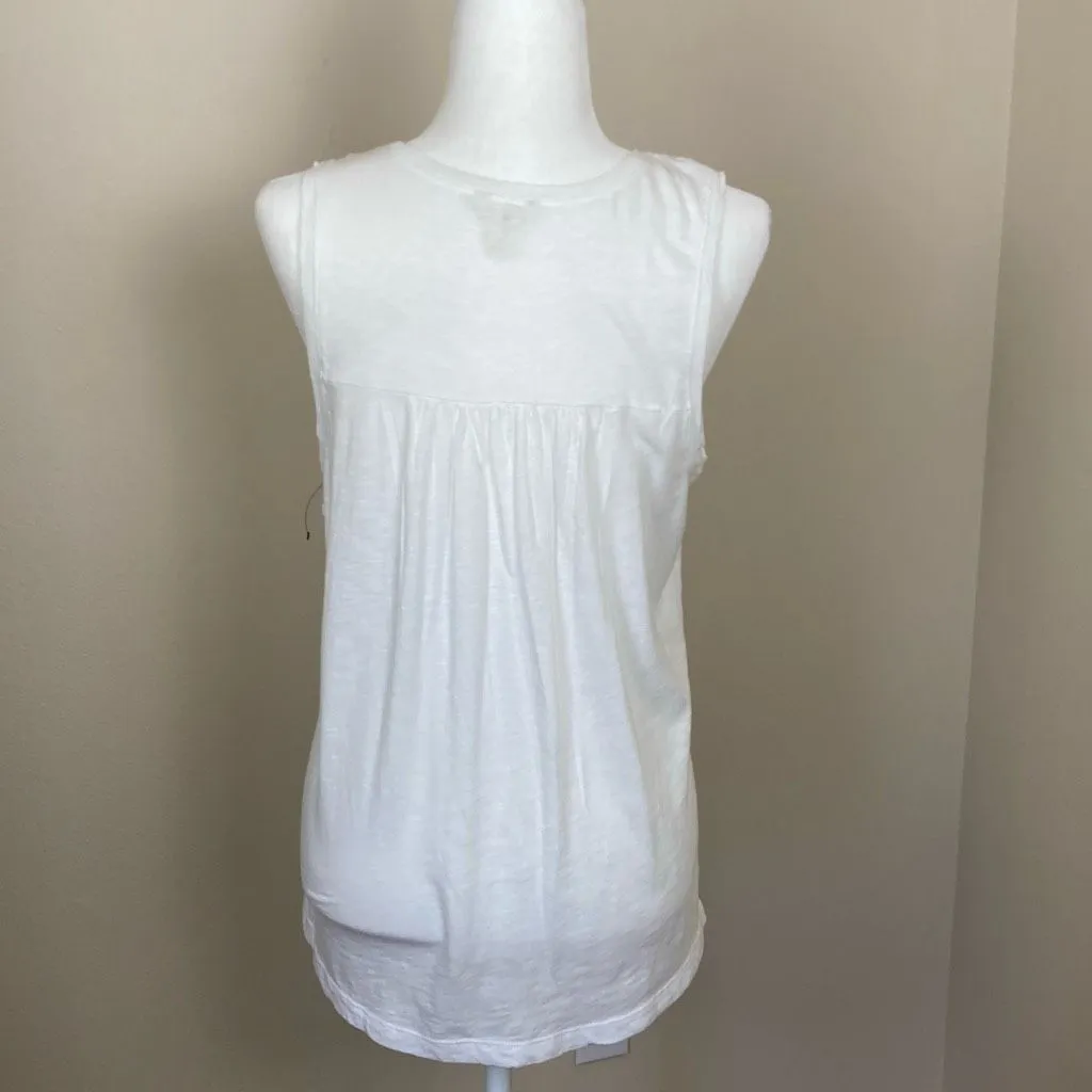 Caslon White Tank‎ Size XS (D15) NWT - Image 2