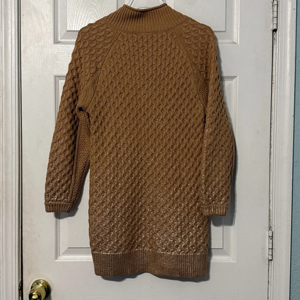 Pilcro Anthropologie Cable Knit Fisherman Tunic Dress Size XS - Image 8