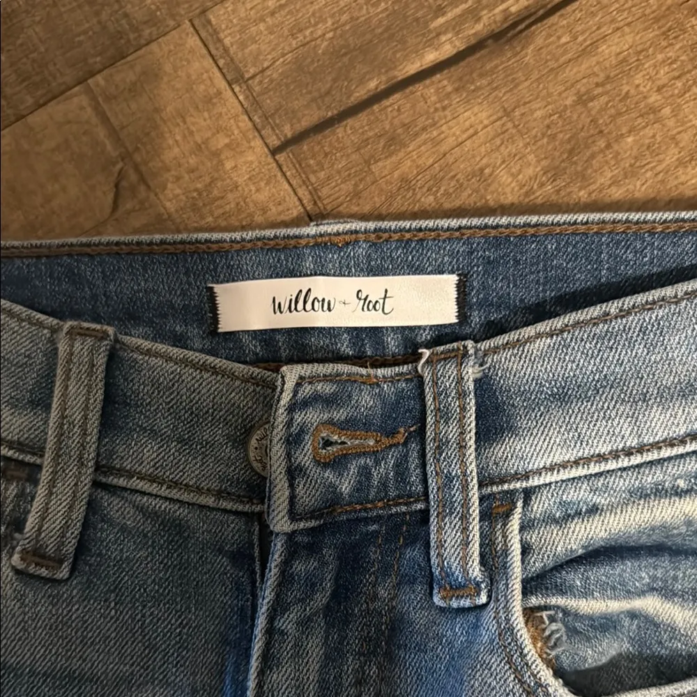 Willow and Root Boyfriend Jeans Blue Size 23 - Image 3