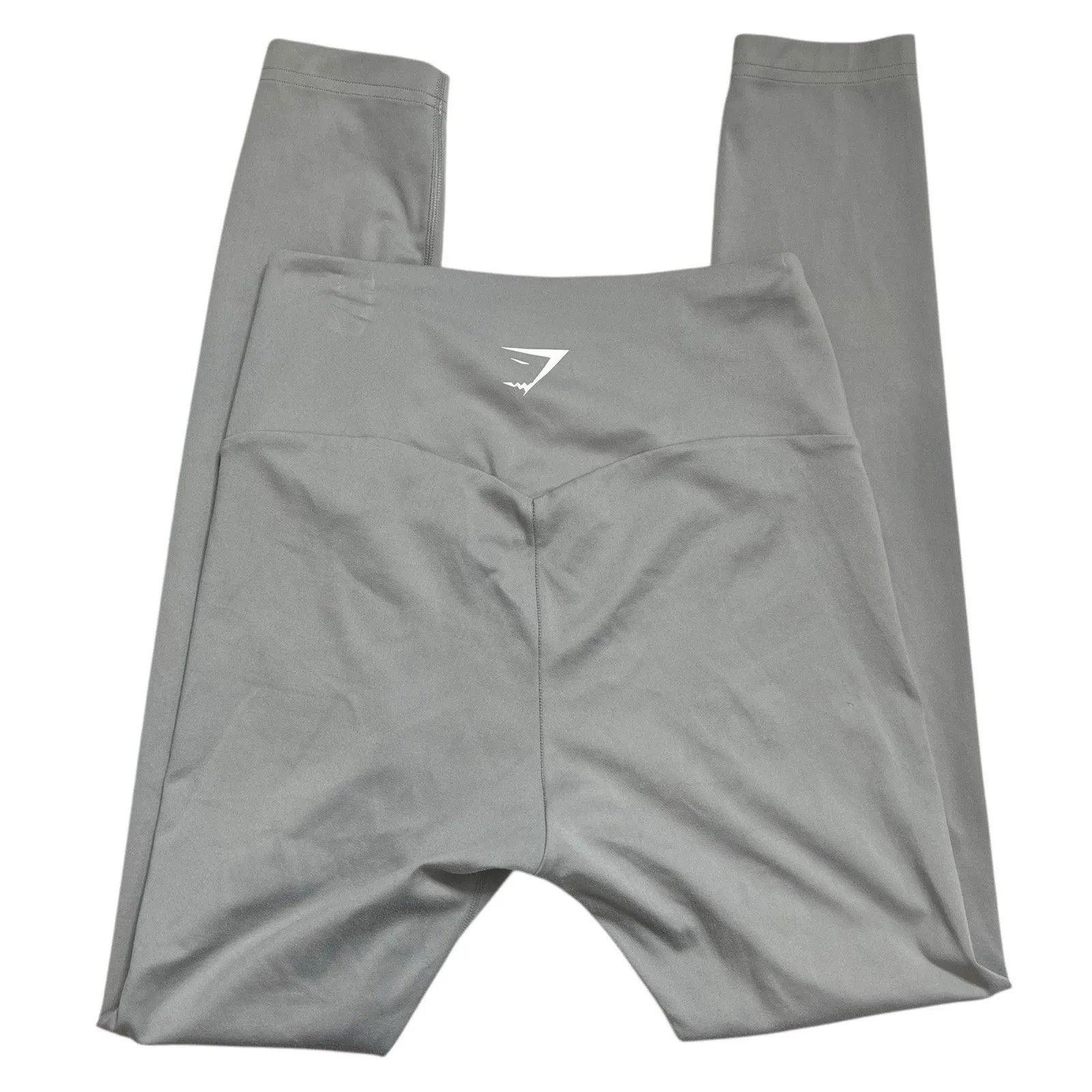 Gymshark Training High-Waisted Gray Leggings Women’s Size Medium Workout - Image 2