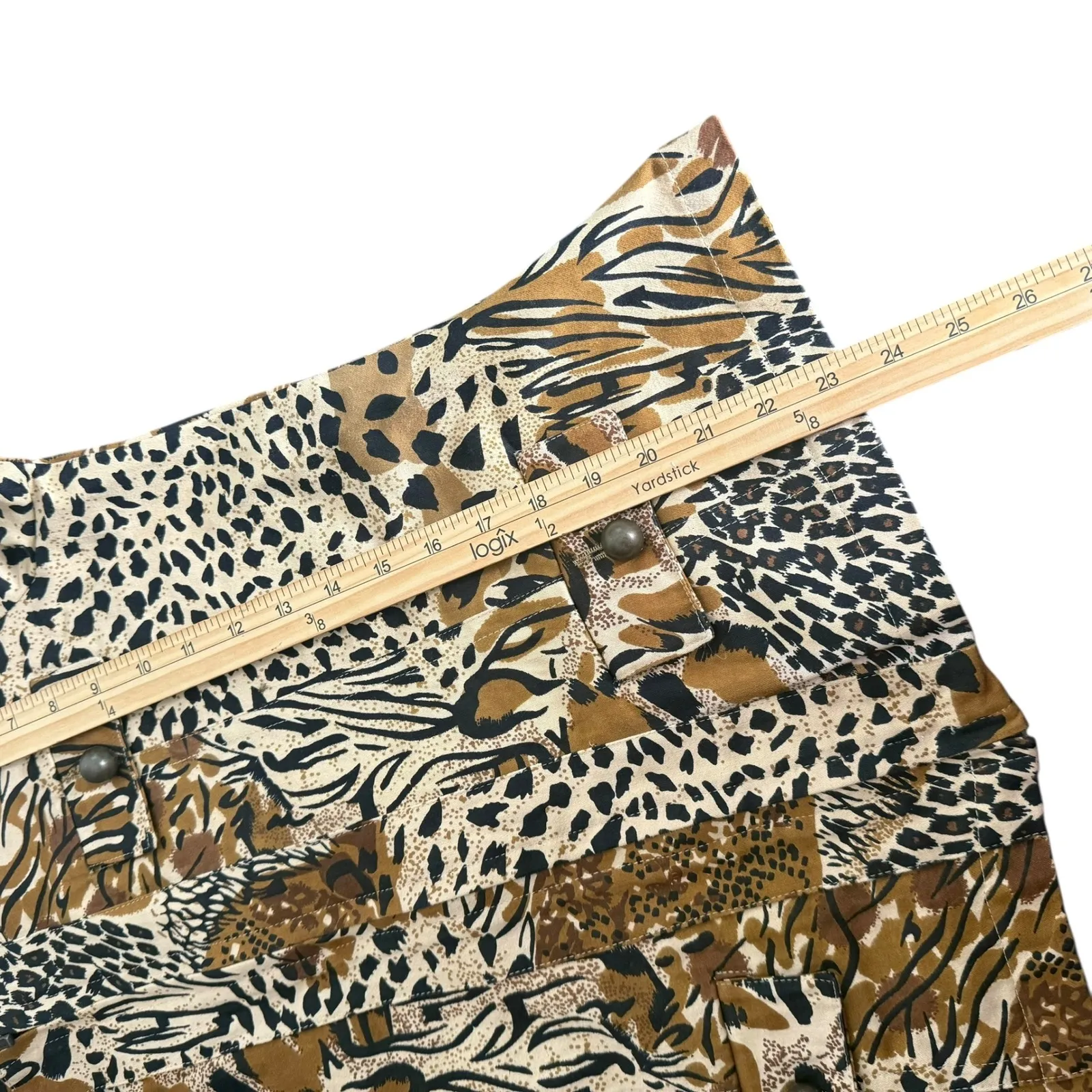 Westbound Animal Print Statement Piece Jacket Safari Womens S Brown Mob‎ Wife - Image 7