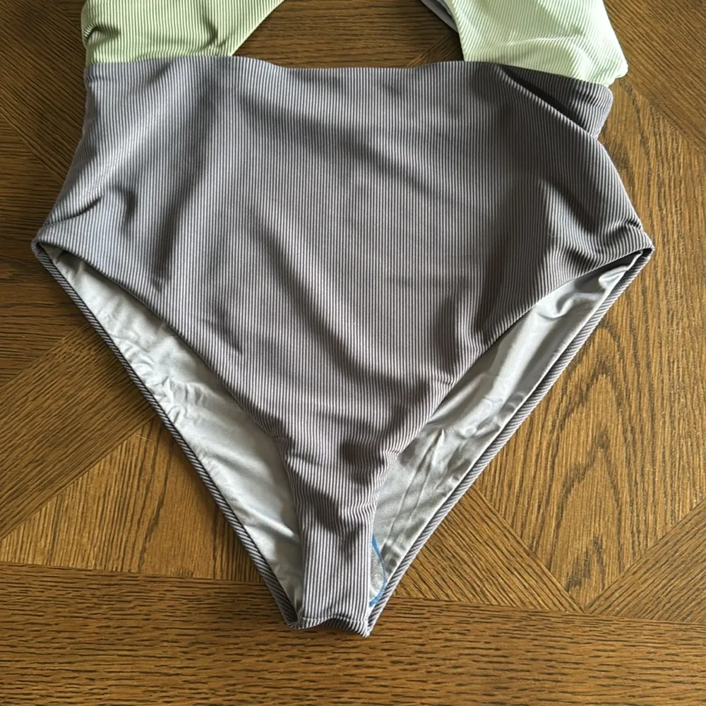 Beach Riot Jessica One Piece Palm Paradise Colorblock, Size X-Large, $178 - Image 10