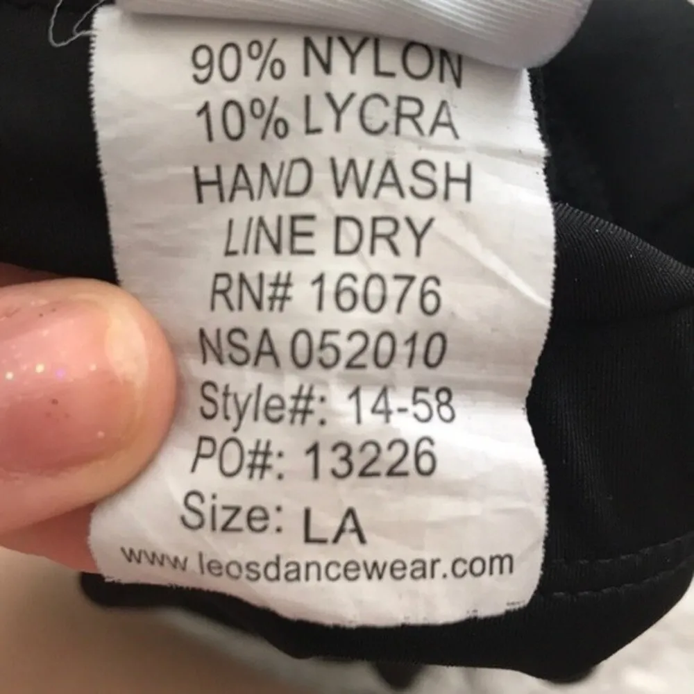 BOGO Free! ✨ Leo’s Dance Wear Spandex Shorts Black Size undefined - Image 5