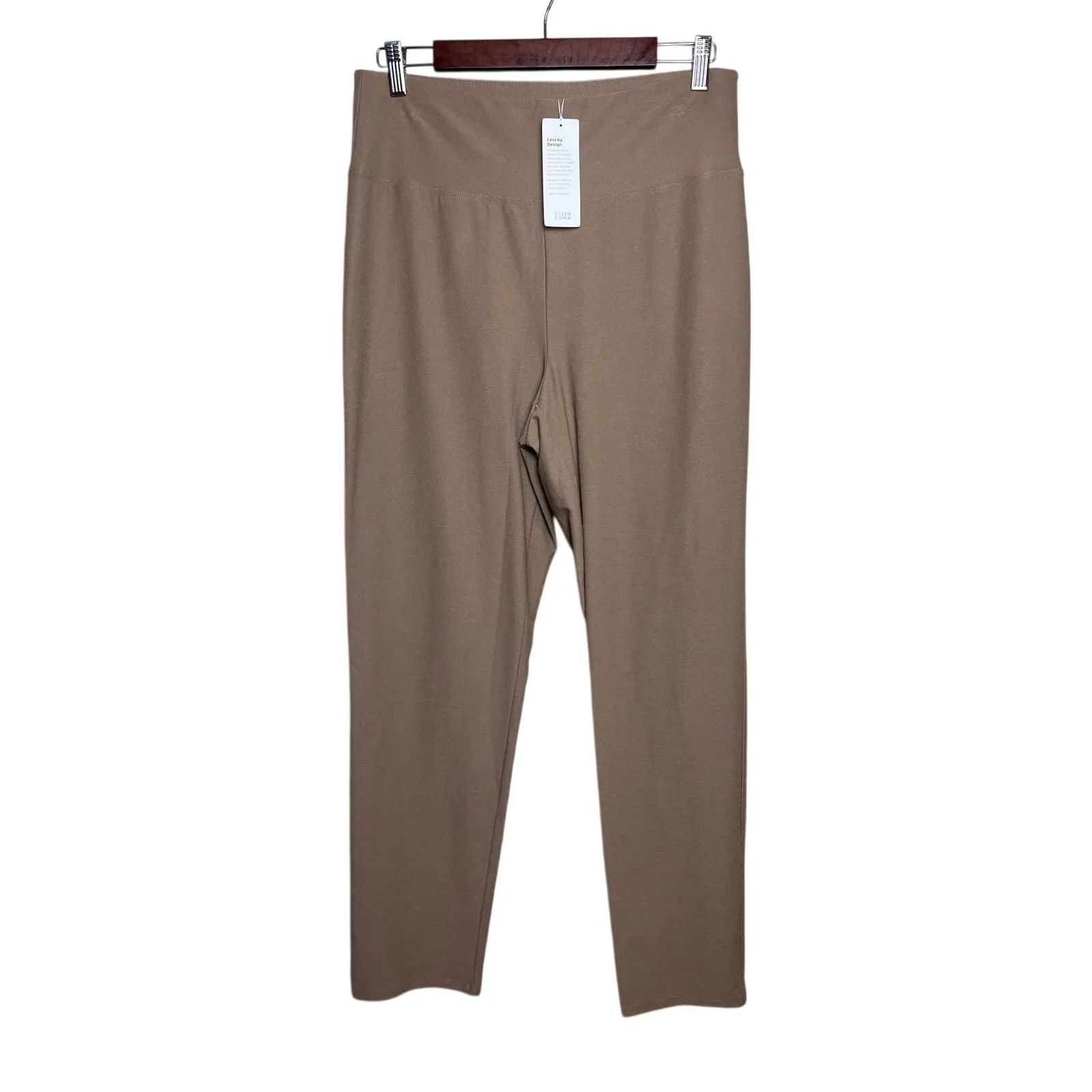 Eileen Fisher High-Waist Slim Pant in Barley NWT Sz. M - Image 4