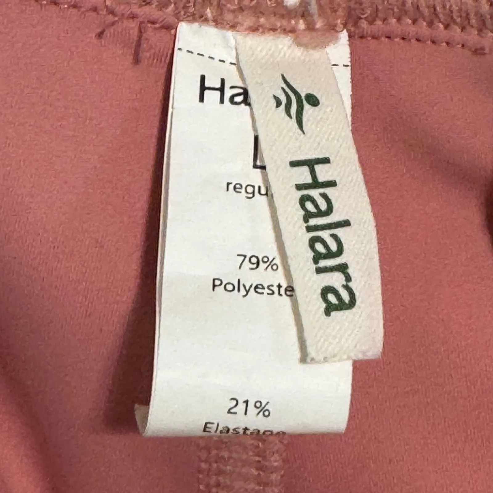 Halara Wide Leg Dress Pants Office Siren L Regular Rose Pink Stretch Tailored - Image 5