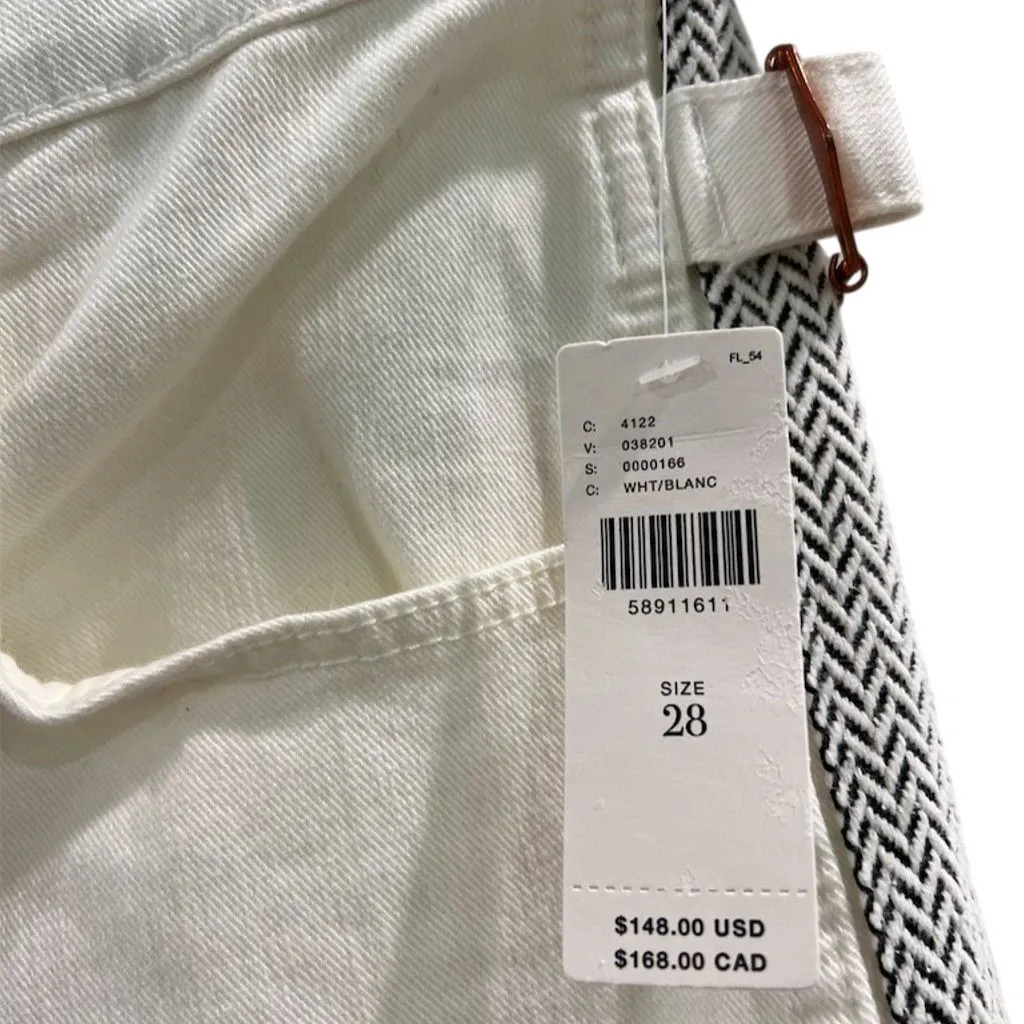 Anthropologie Pilcro Women's High-Rise Slim Jeans White Size 28 - Image 2