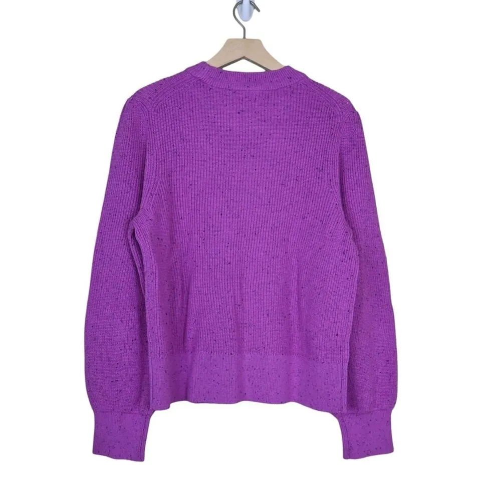 NIC+ZOE Womens XL Cheerful Chill Sweater in Pink Purple Mix NEW - Image 3