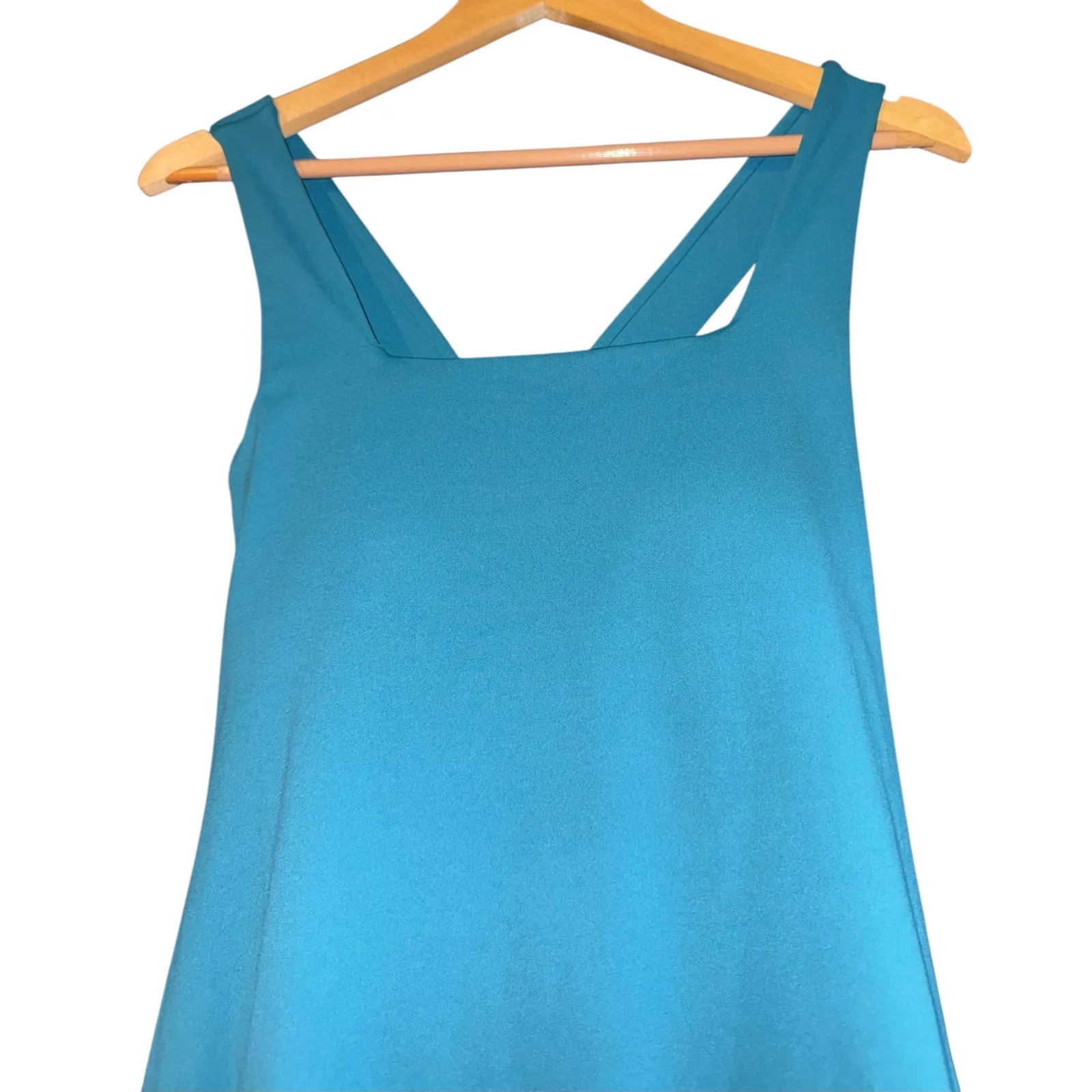 New 1st Phorm Workout Athletic Dress Women Large Built in Bra Tennis Pickleball Green - Image 2