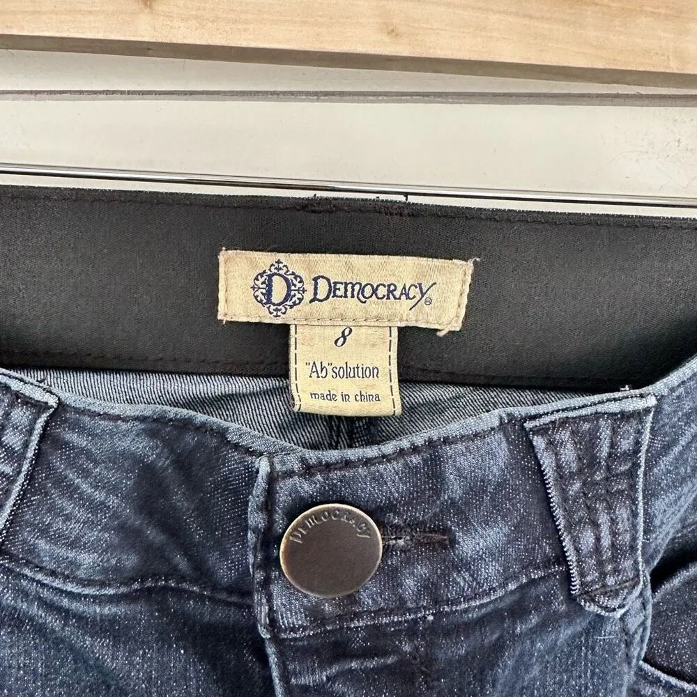 Democracy Women’s 8 Ab Solution Dark Wash Jeans - Image 2