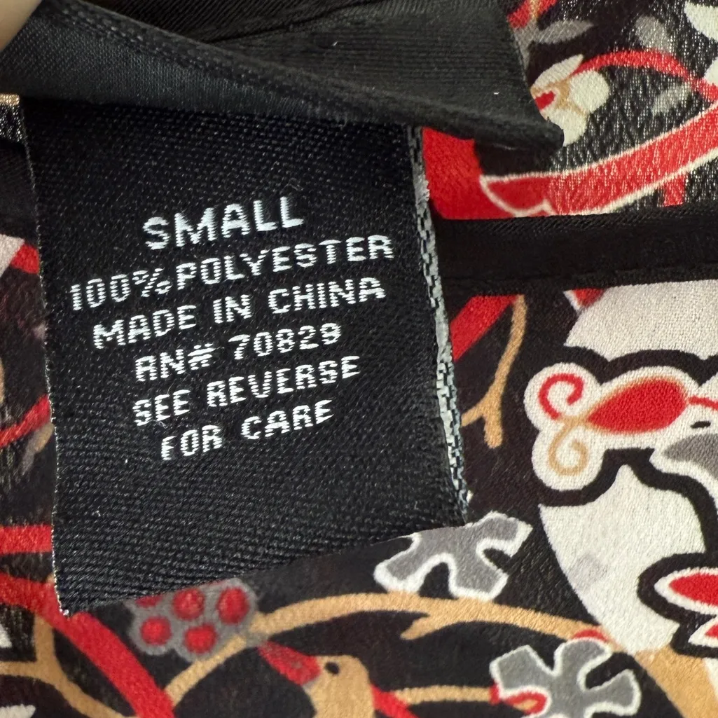 Festival Fringe Crop Top Small Embroidered Boho Statement Tank Cami - Image 4