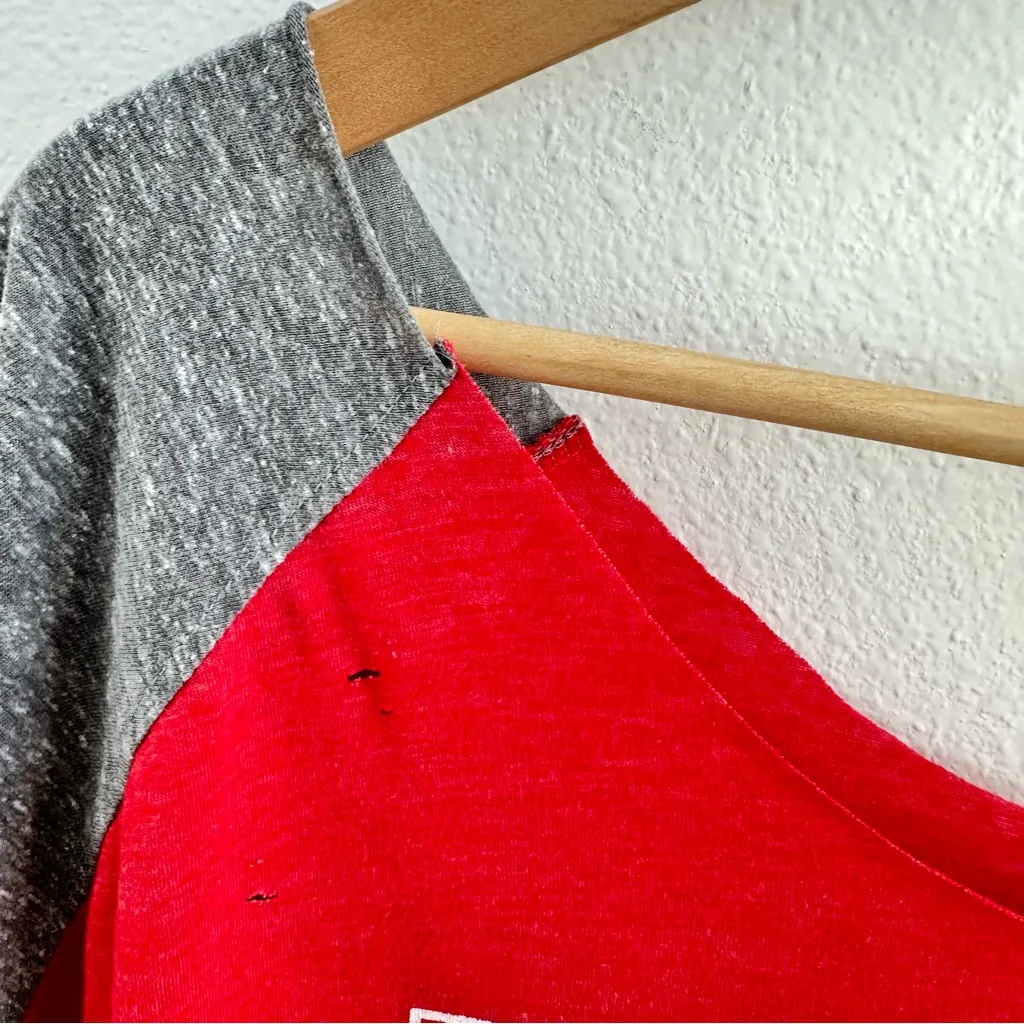 University of Utah UTES Red Rocks Destroyed Off the Shoulder T - Image 3