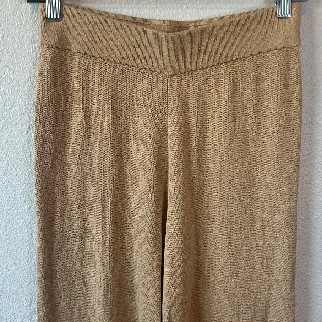 Banana Republic Factory Knit Pants Tan Size XS Petite - Image 2