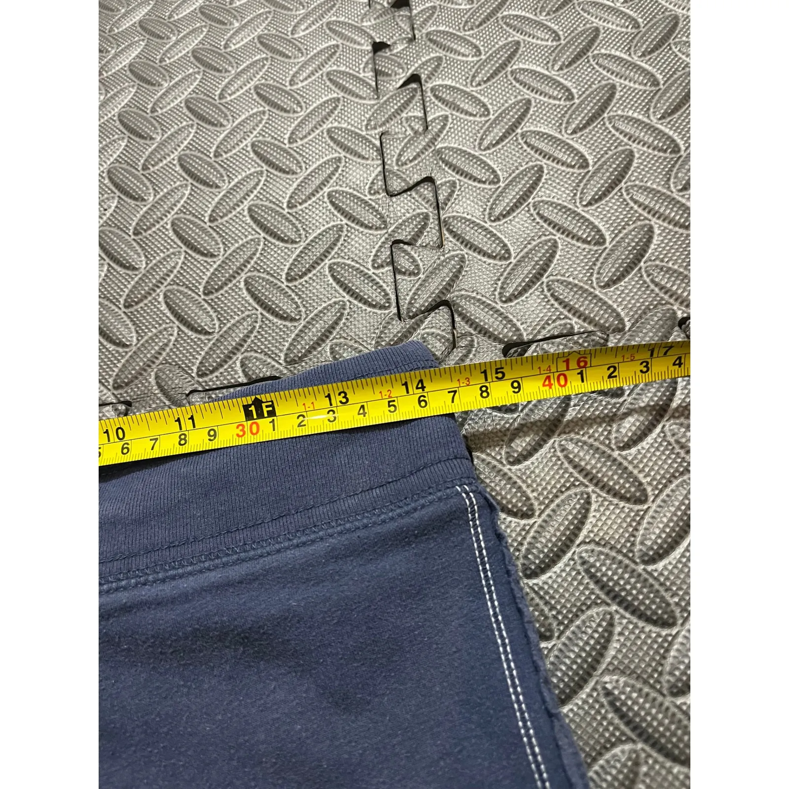 Vintage Y2K Aeropostale Shorts Sweatshorts Navy Blue Womens Small Stretch Micro - Image 4