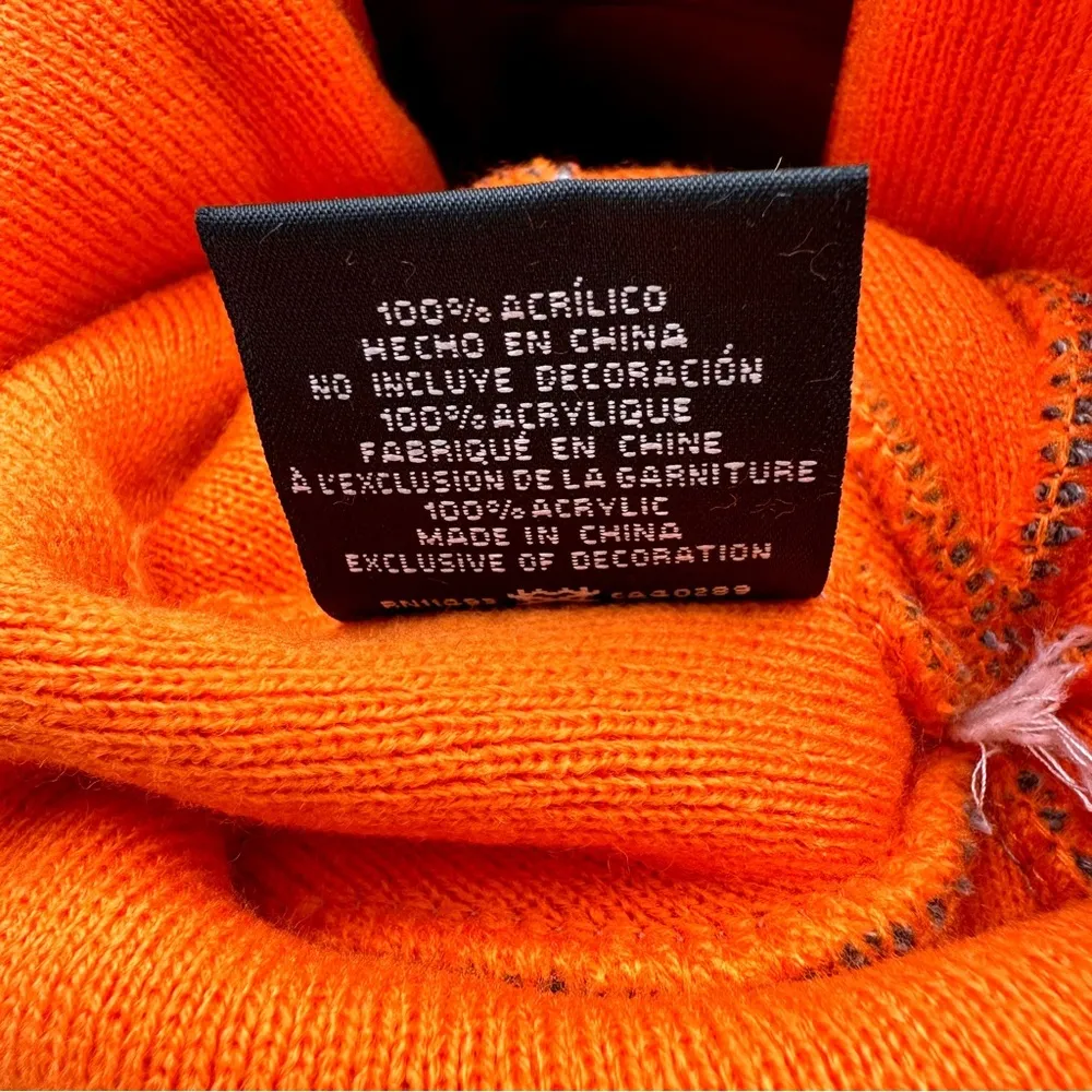 Denver Broncos New Era NFL Knit Winter Hat Beanie Mens Womens Fan Gear Gift Orange - Image 6