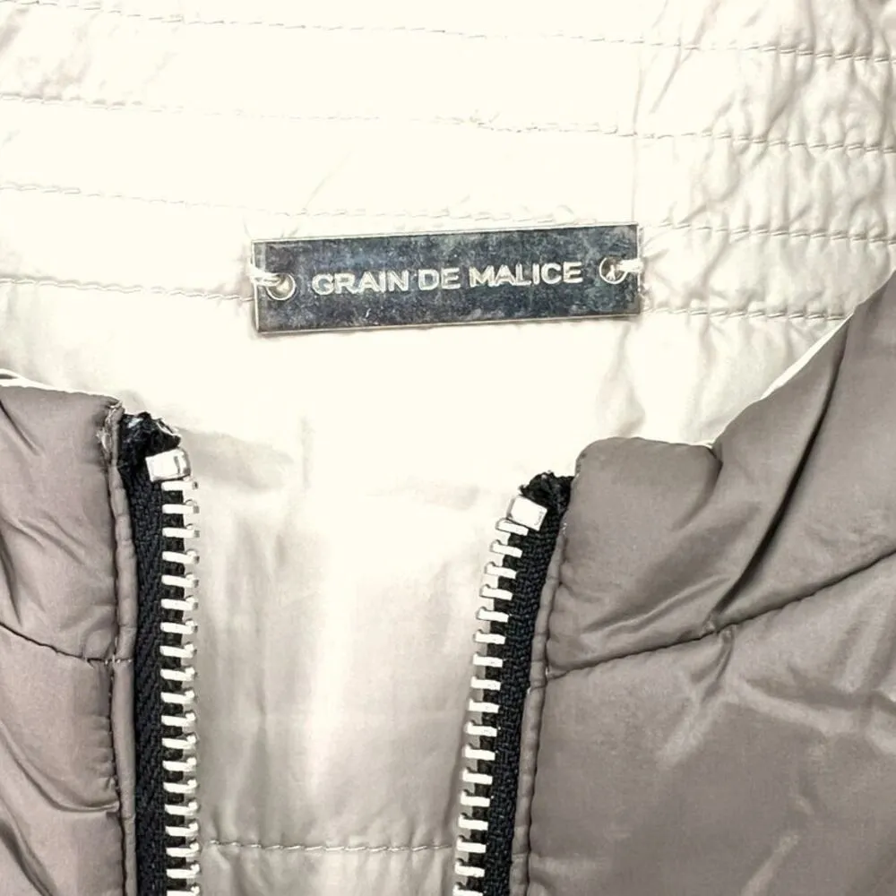 Grain De Malice | S | Paris Designer Reversible Tan / Beige Full - Image 2