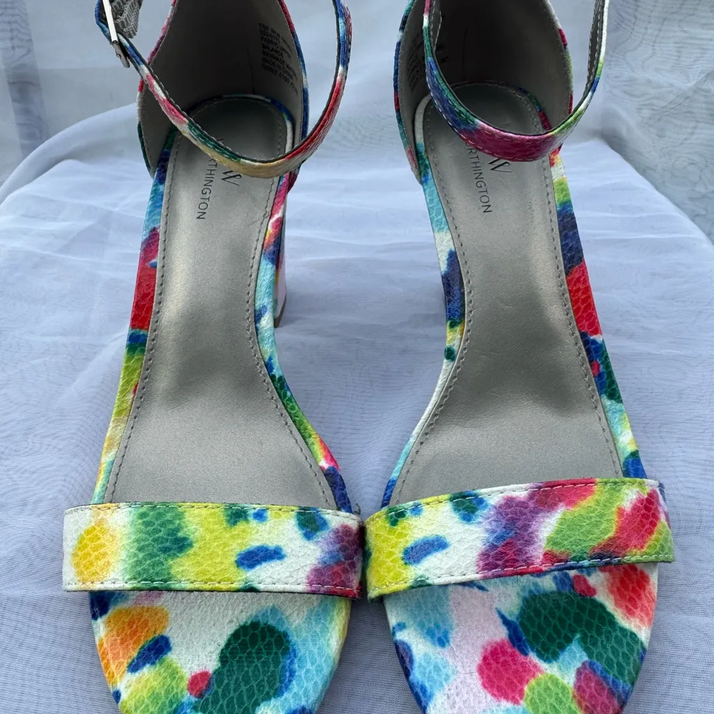 Worthington Colorful Patterned Women's Heels - Image 2