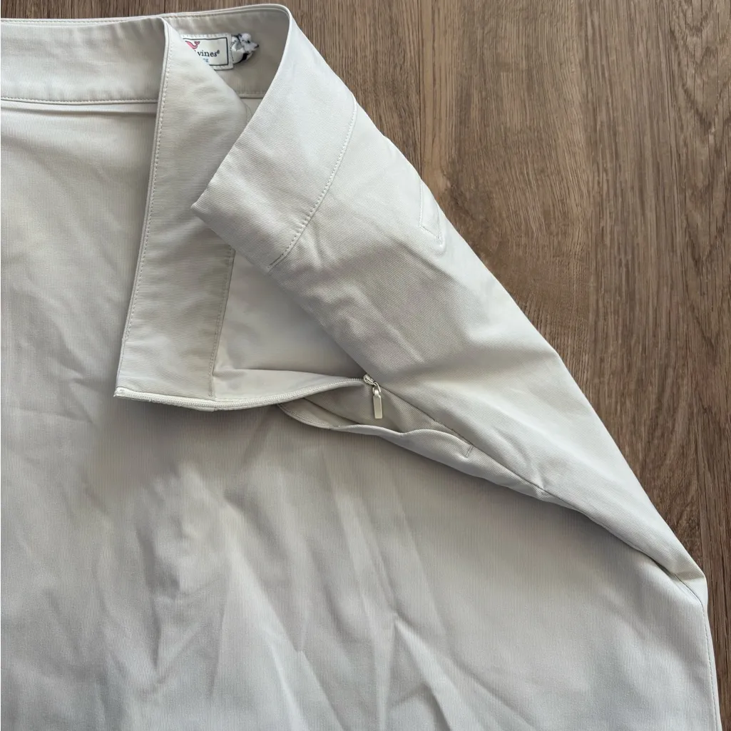 Cream Vineyard Vines Tennis Skirt - Image 3
