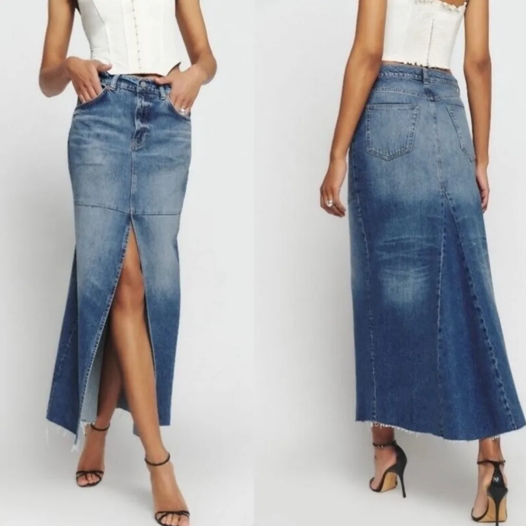 Reformation  Tazz skirt - Image 4