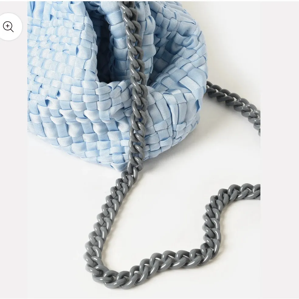 Maria La Rosa game clutch bag NEW Blue - Image 4