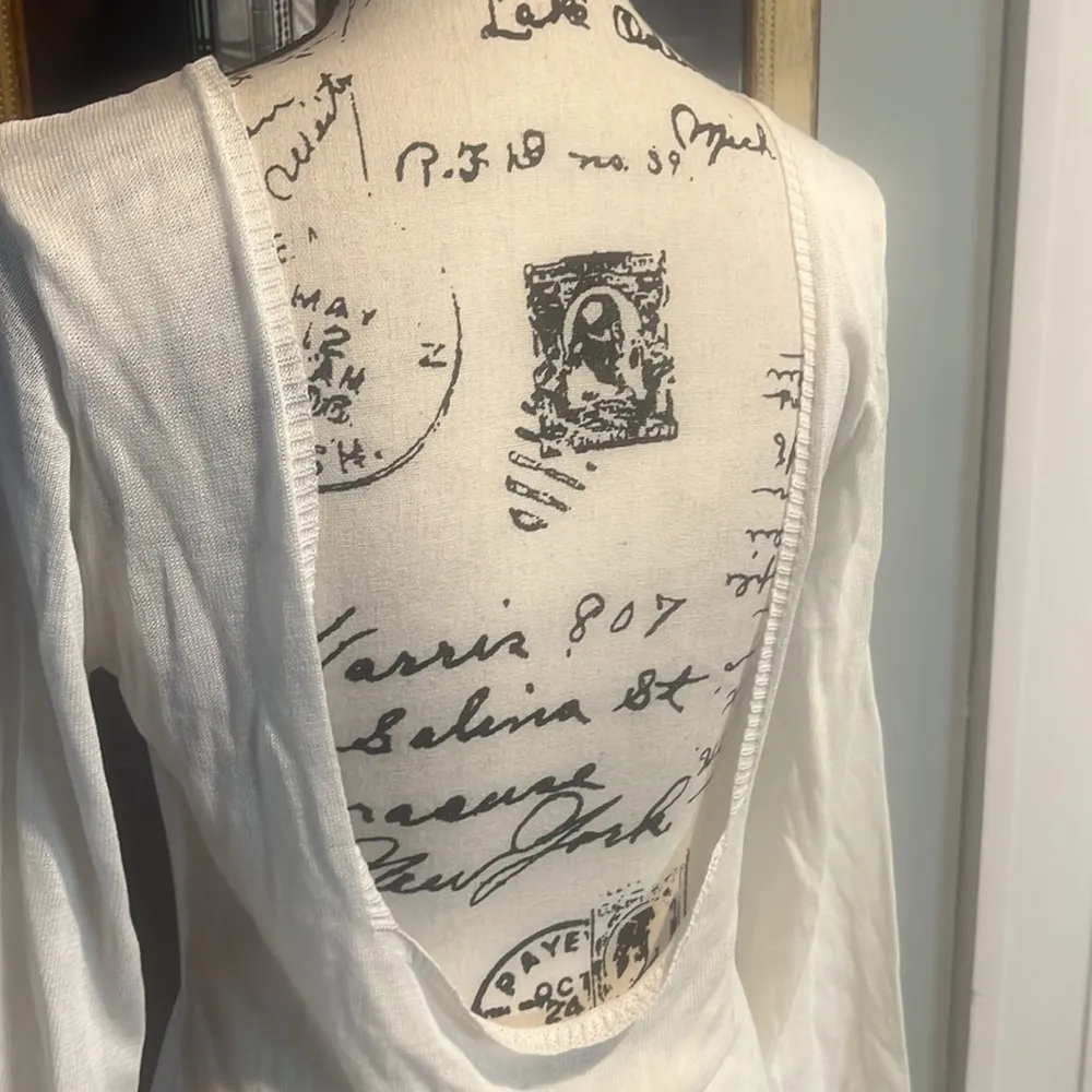 Shein Tunic Length Long-Sleeved Top with Low Back (Large) - Image 6