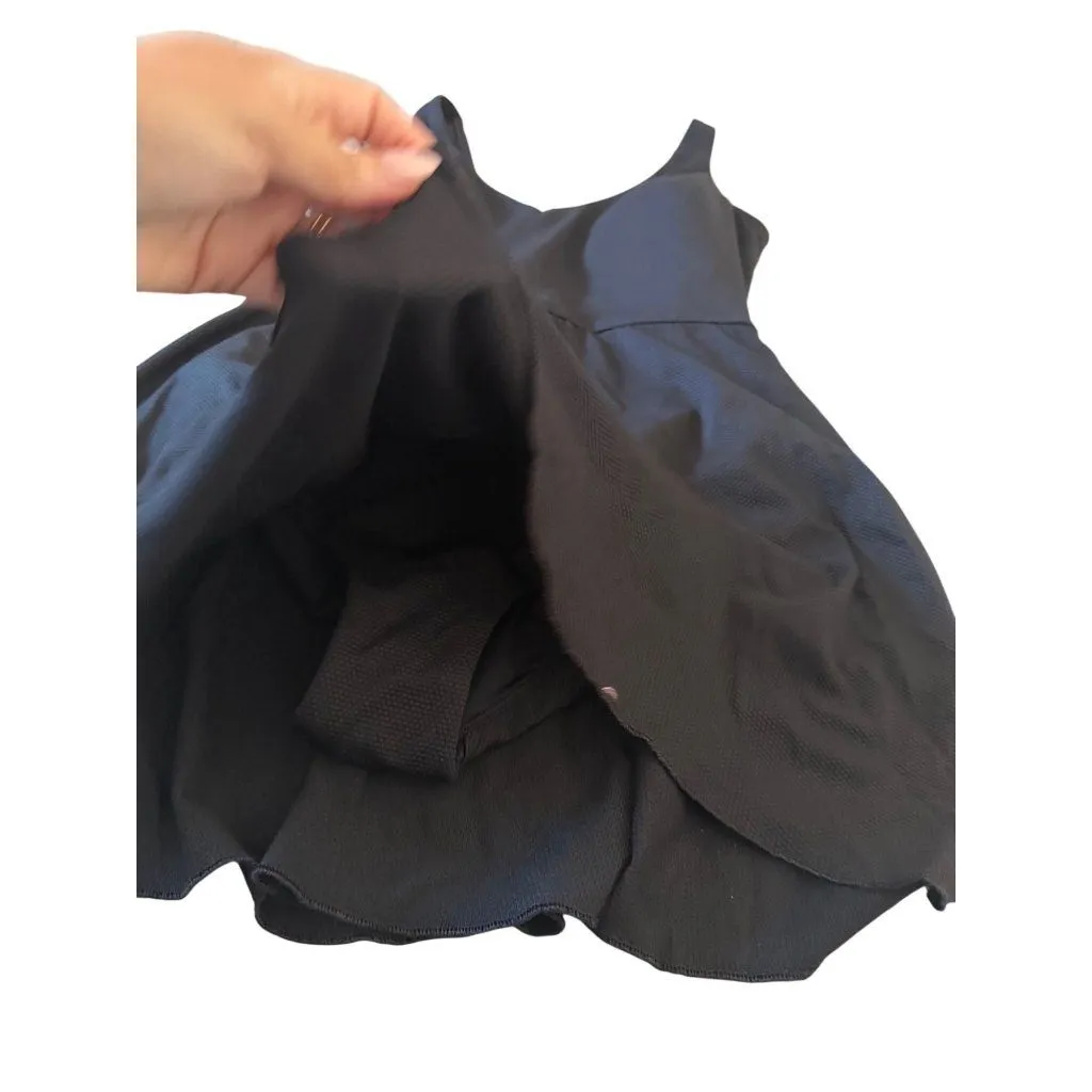 SPANX Swim Black Skirted One Piece Swimsuit Bathing Suit Size XL - Image 8