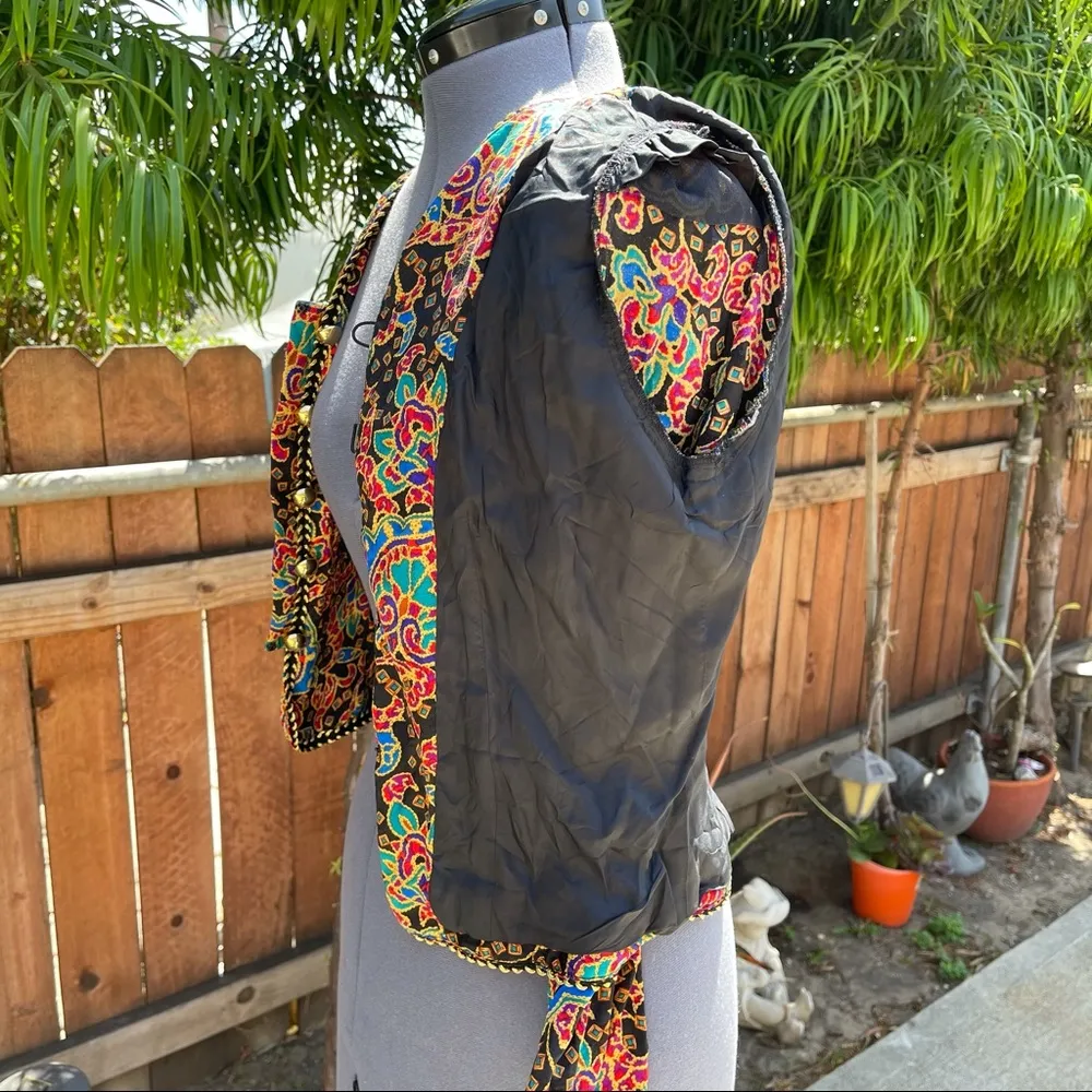 Maggy London Vintage  Silk Jacket - Image 8