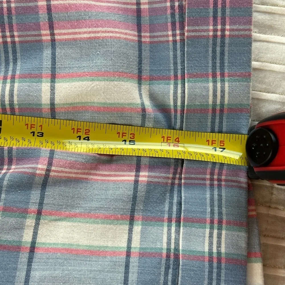 vintage 80s Barbie plaid pastel high - Image 4