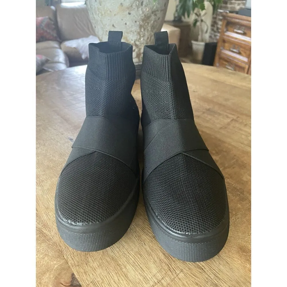 Ecko Red Rhino Logo Beyley Slip On Logo Black Women’s Sneaker Booties Size 8 - Image 2